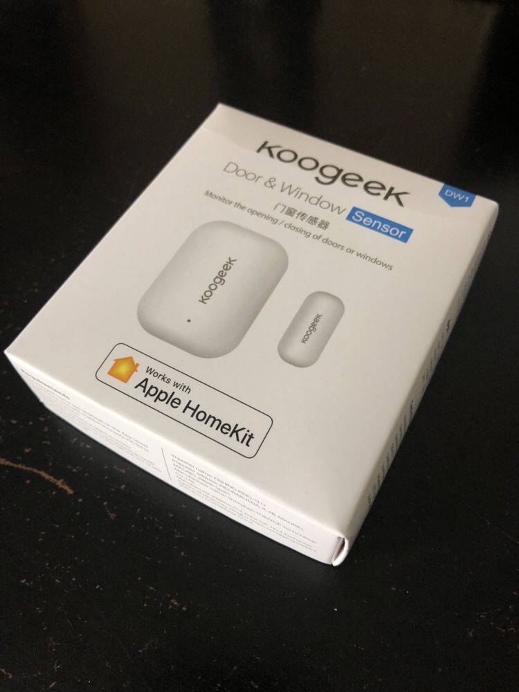 Koogeek sensor de porta ou janela apple HomeKit