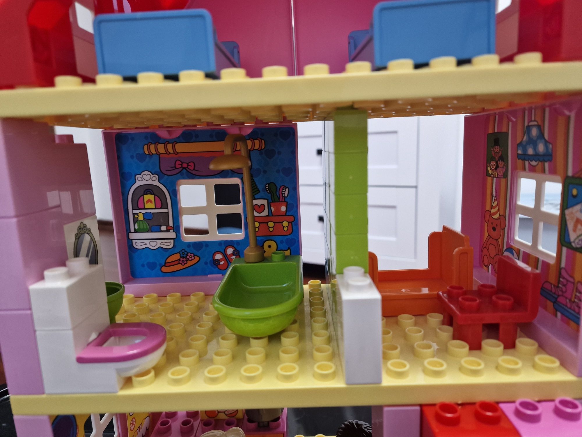Domek na wzór lego duplo 10505, hustawka