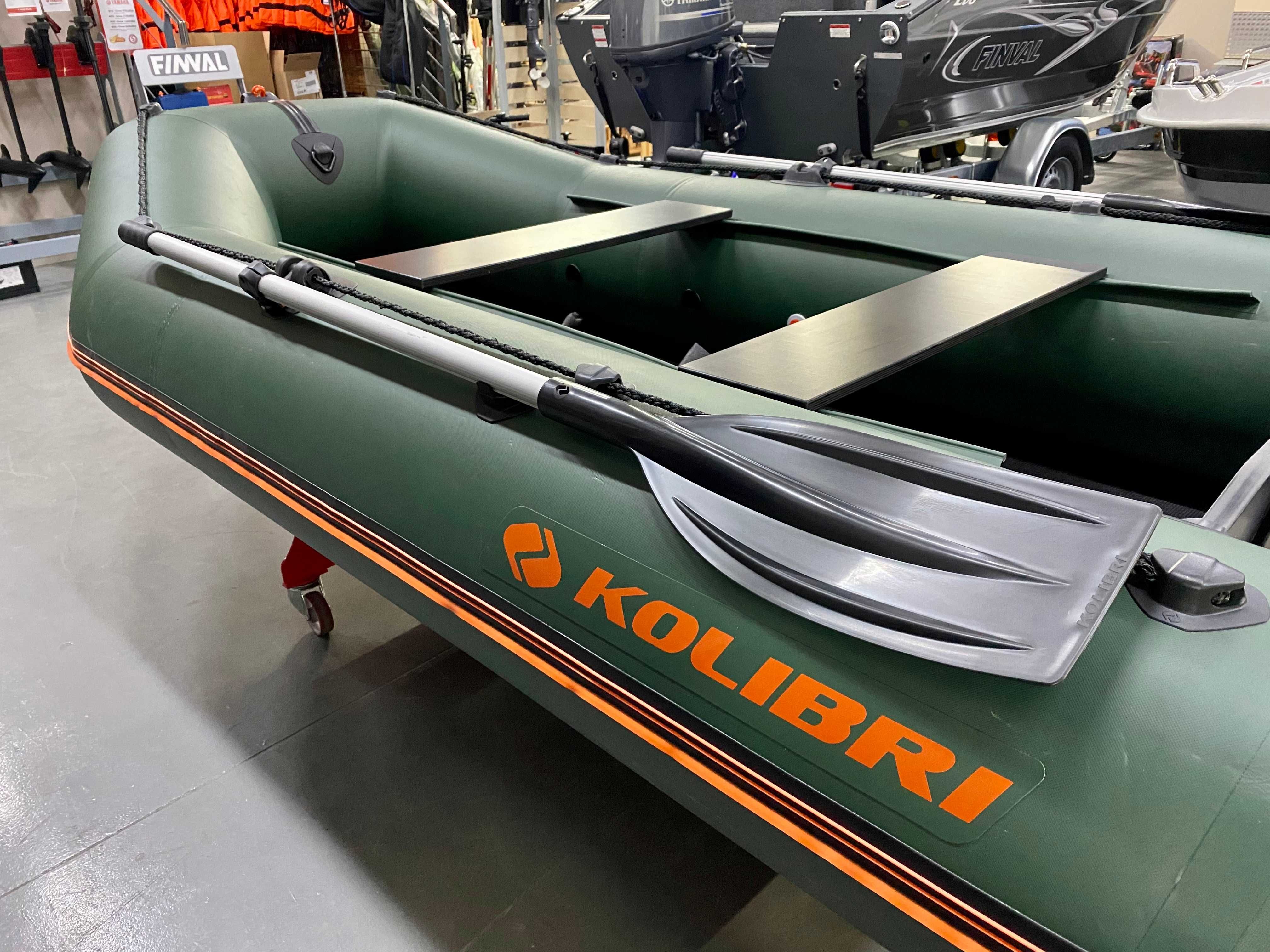 Ponton Kolibri KM330PP Zielony pełna podłoga.
