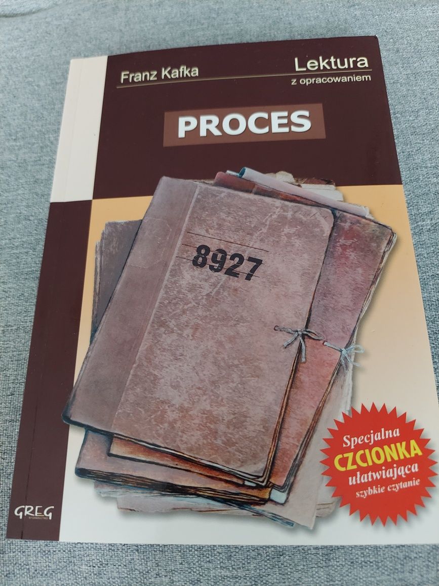 Książka Proces Franz Kafka