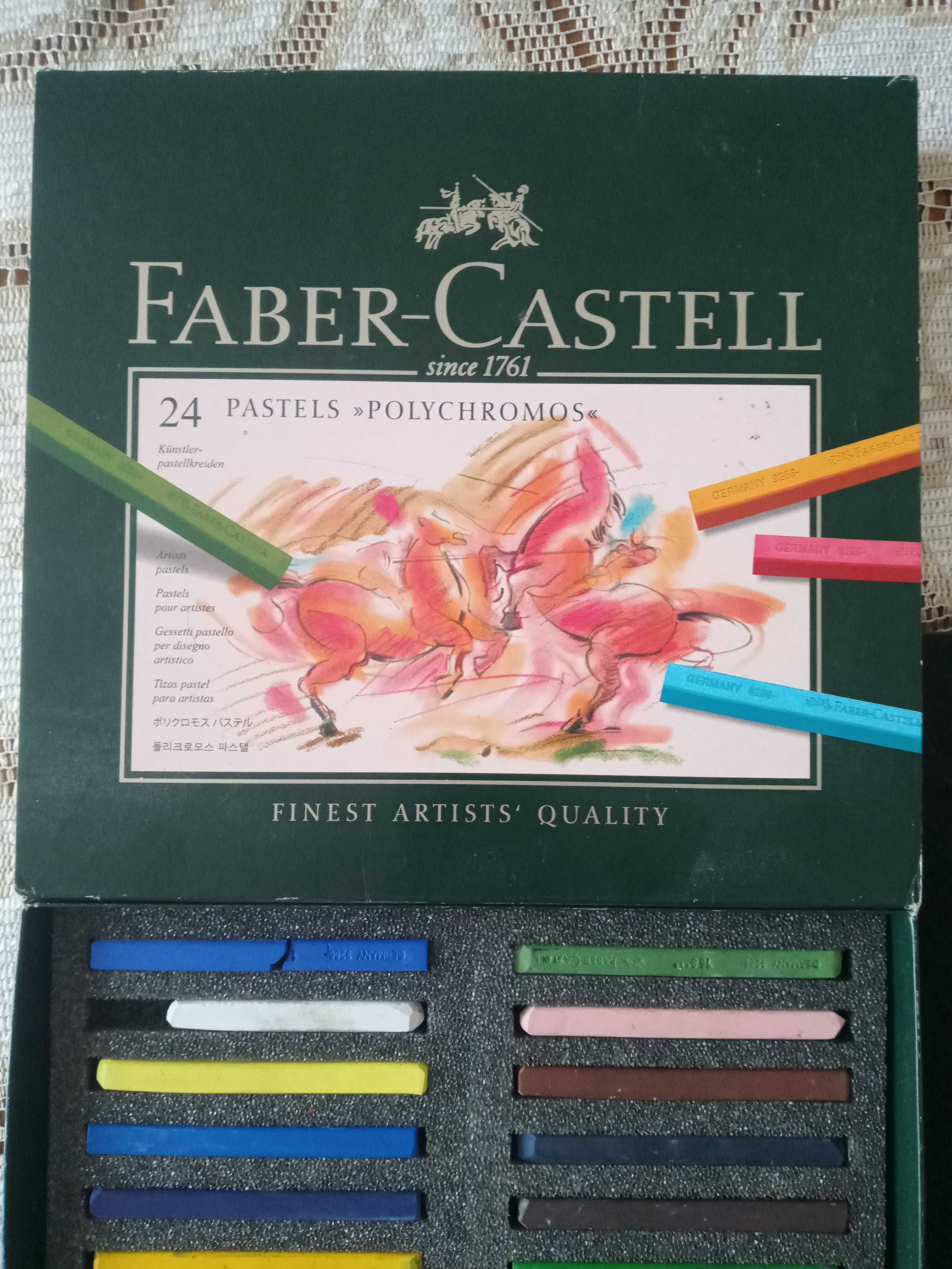 Pastele suche Faber Castell Polychromos 24