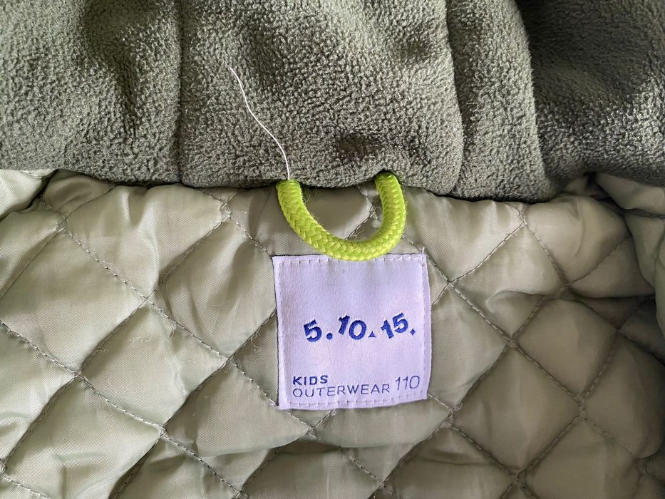 Kurtka zimowa firma 5 10 15 rozmiar 110