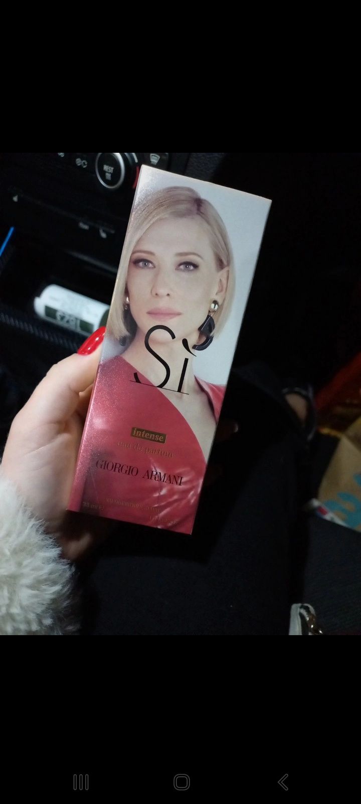 Perfume Si intense da Giorgio Armani