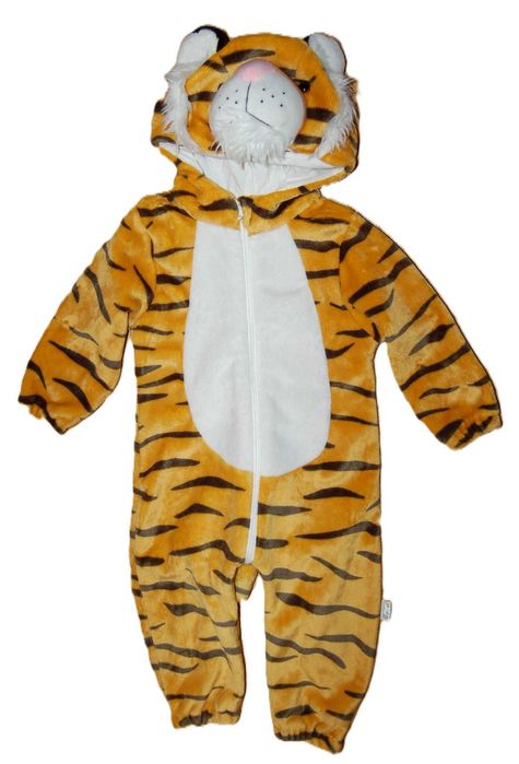 ocieplana piżama ocieplana kostium Tygrys ok 3 lata