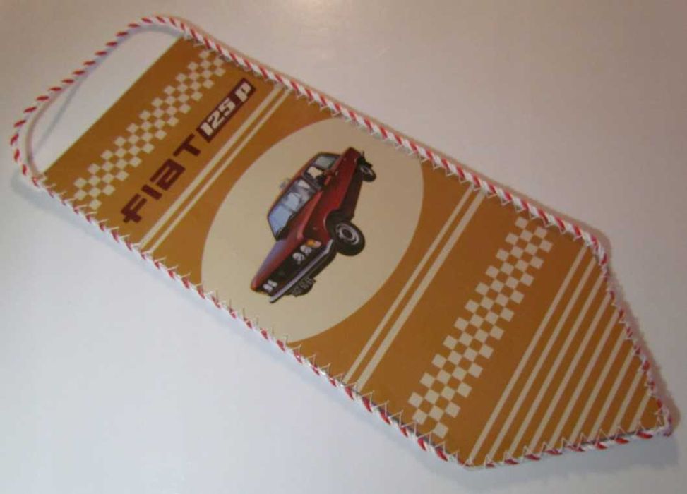 Proporczyk Polski FIAT 125 p 125p Duży Fiat Taxi FSO ideał 2