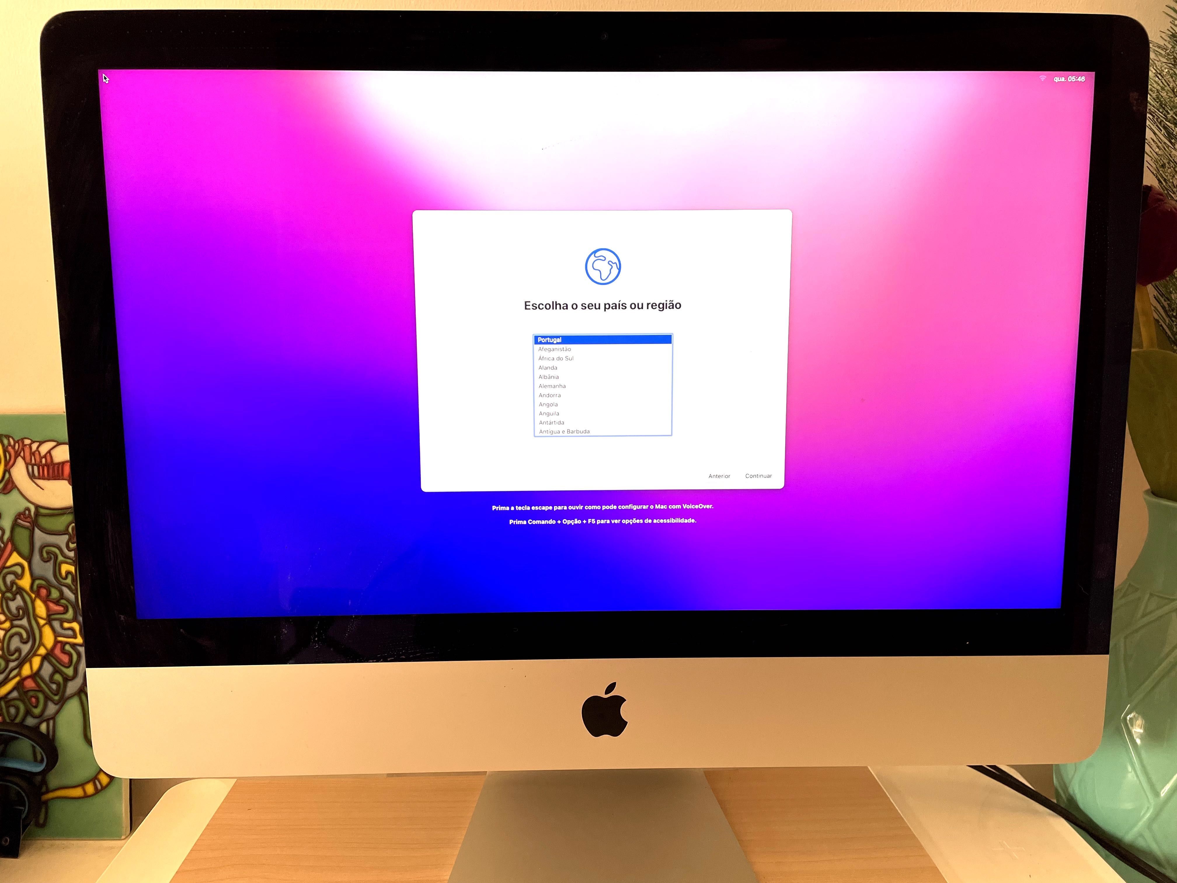 iMac 21.5" (final 2015), retina4k, 3.1Ghz i5, 8GB RAM + teclado + rato