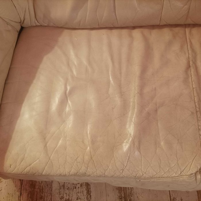 Oddam za darmo skórzaną sofę