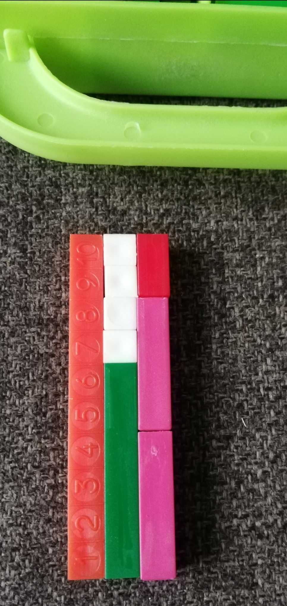 Barras de cálculo Cuisenaire - aprendizagem de matemática