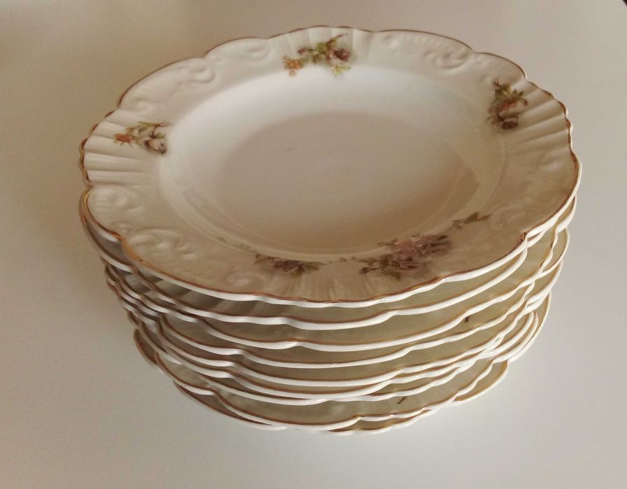 Serviço de Jantar Vista Alegre -1881 a 1921- BAIXA DE PRECO!