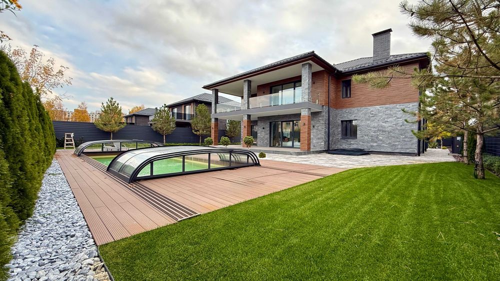 Продаж якісного будинку в Києві, район Жуляни, 11 соток, басейн