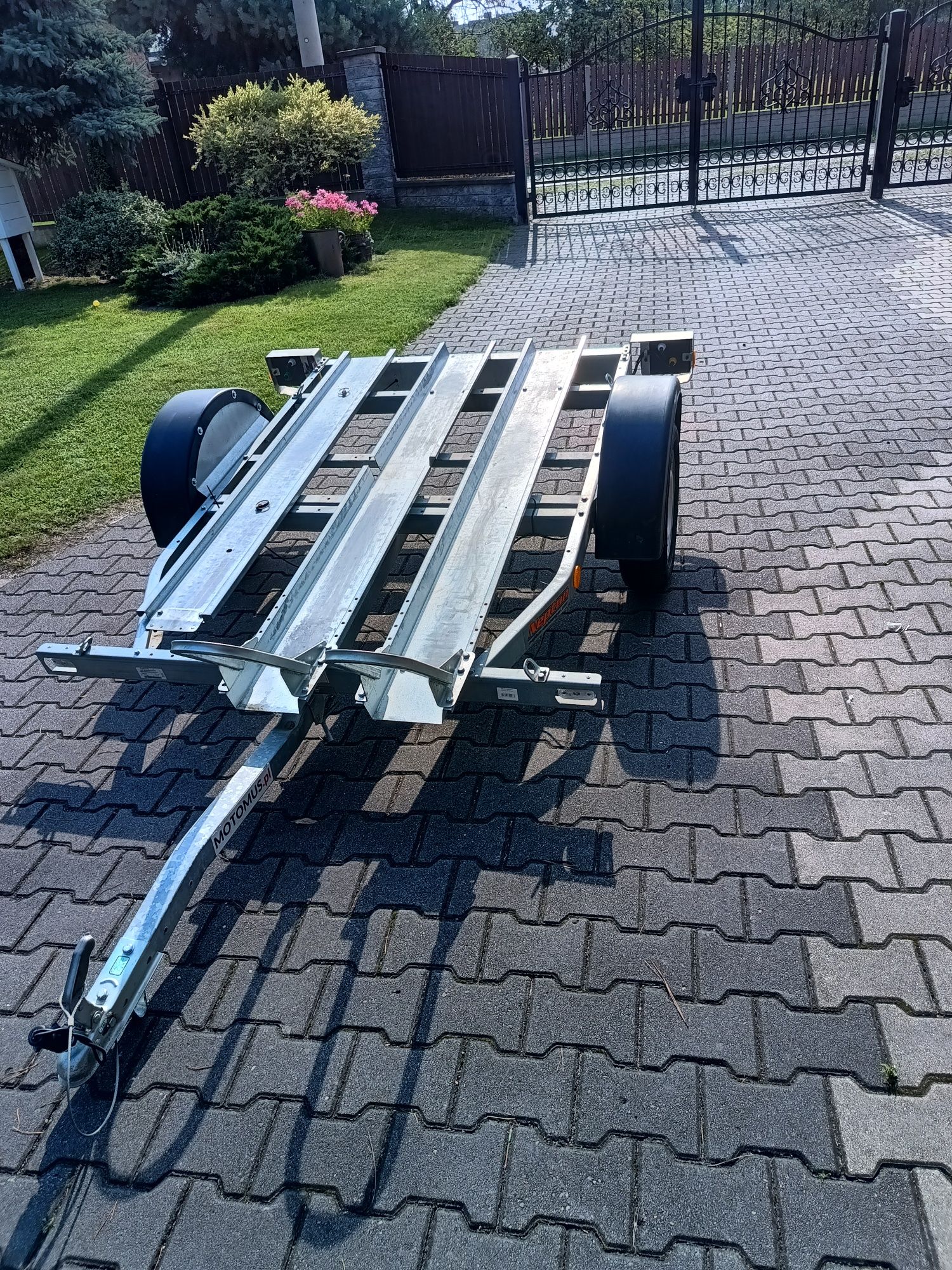 Przyczepka do przewozu motocykli Neptun