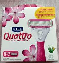 Schick Quattro for woman 10 cartridges (оригинал, Germany).