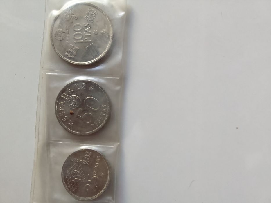 Moedas coleção de Espanha