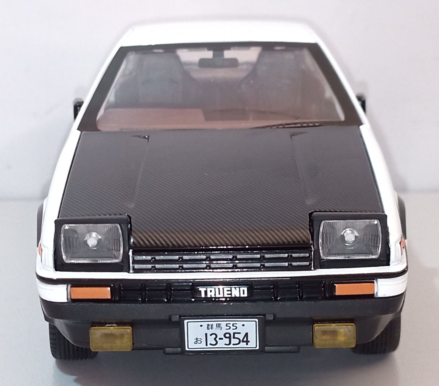 TOYOTA TRUENO AE86 модель 1:24 Miniauto. Металл, звук, свет.