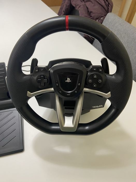 Volante + Pedais HORI Apex (PS5/PS4/PC - Preto)