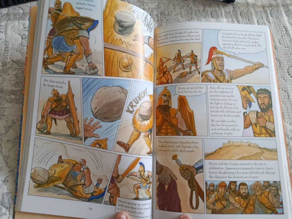 The Iliad: A Graphic Novel by Gareth Hinds
