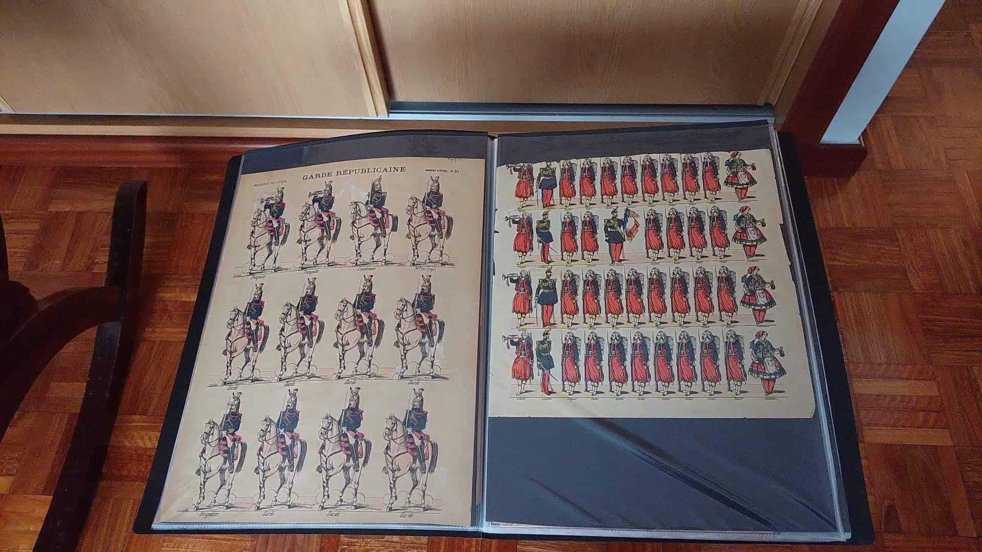 Soldados de recortar franceses