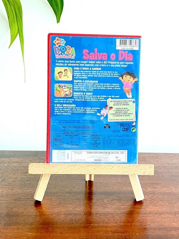 Pack Dora Exploradora Caneca Vintage + dvd “Dora Salva o Dia”