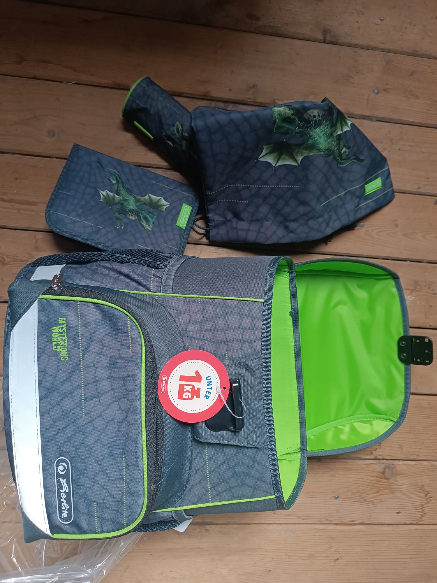 Tornister szkolny loop plus Herlitz dla chłopca.