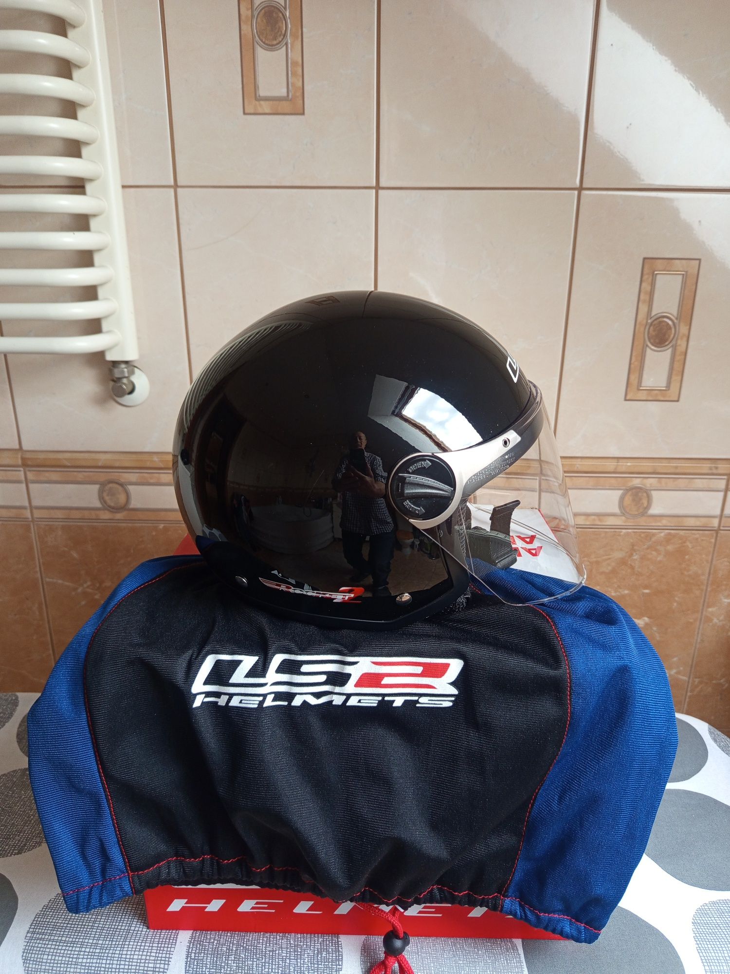 Kask motocyklowy otwarty Ls 2  Rocket 2 rozm ,,M"