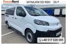 Wynajem busa 7 8 9 osobowego Wypożyczalnia busów BEZ LIMITU KM, NOWY !