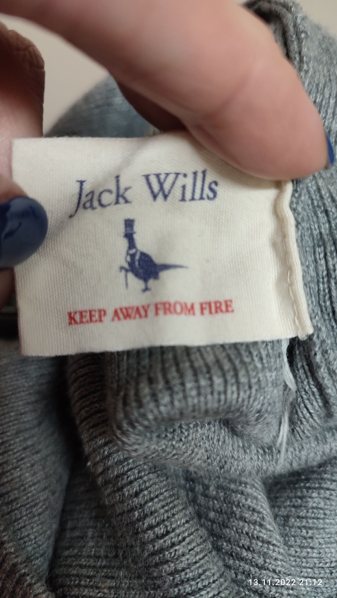 Szary sweter/sukienka Jack Wills