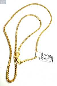 Złoty łańcuszek splot Lisi Ogon złoto pr. 585 waga 4,7 g długość 45 cm