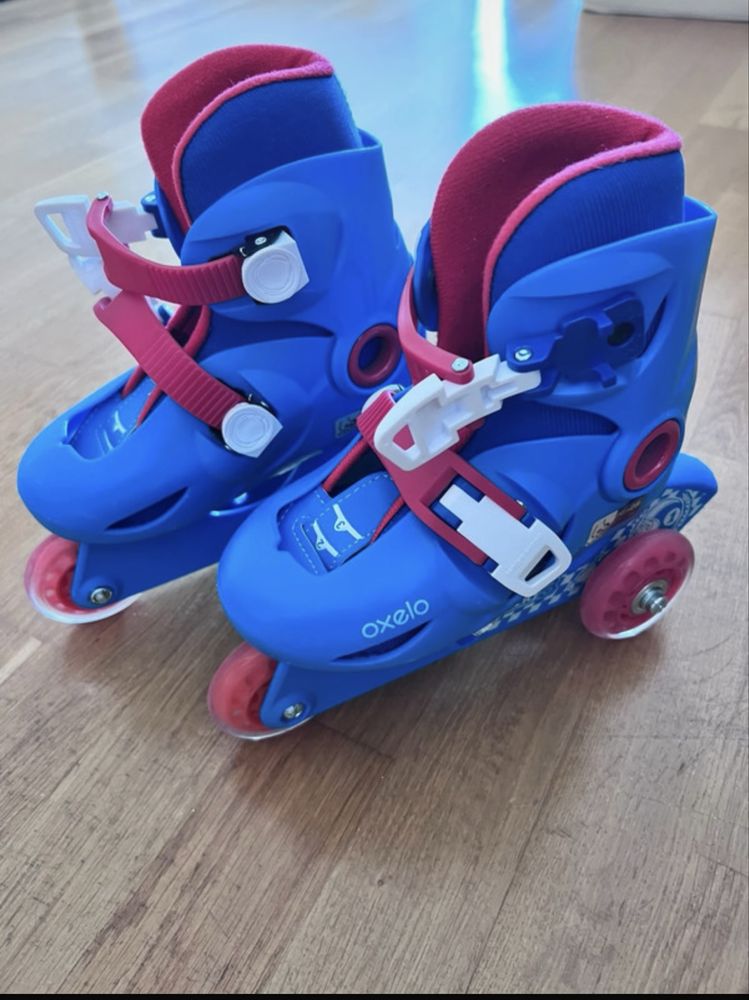 Patins Oxelo Decathlon - tamanho 26 - 28