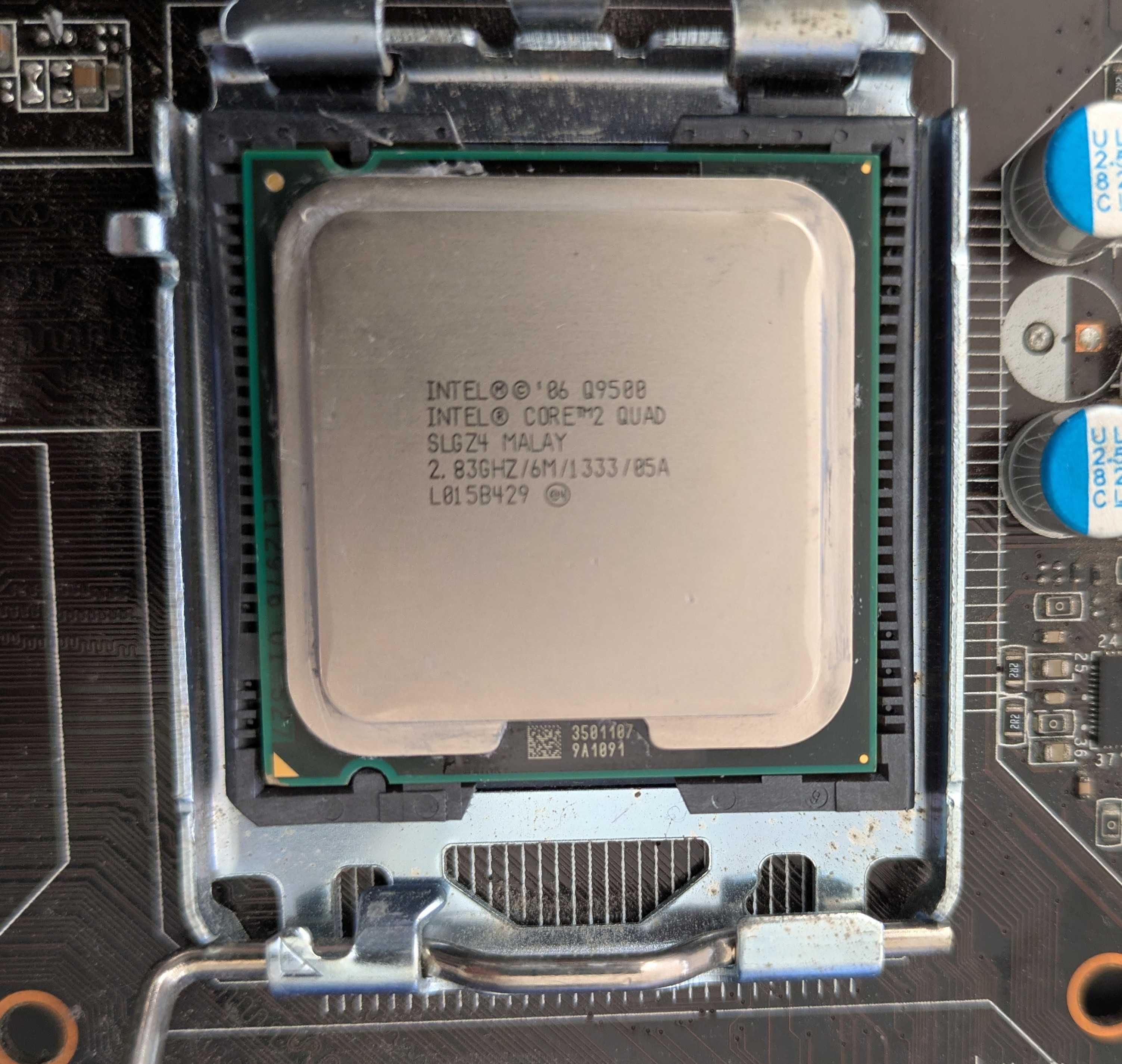 msi g41m-p33 combo + intel quad q9500