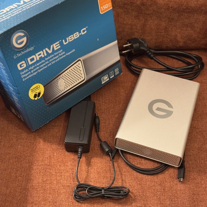 Disco Externo G-Drive 4TB – Novo, apenas testado