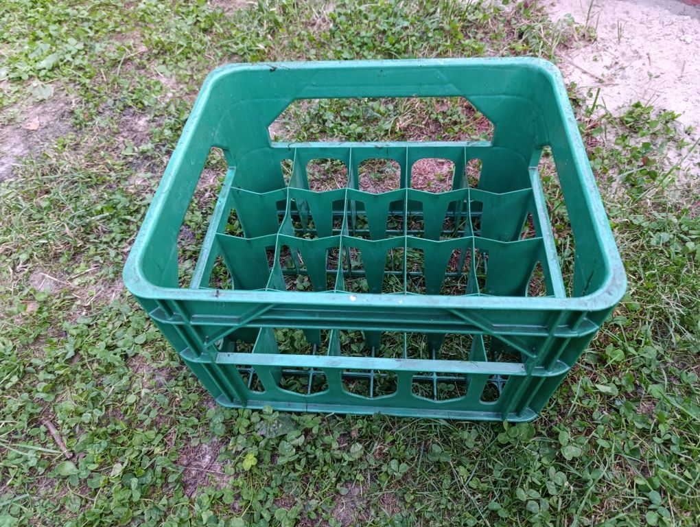 Skrzynka na butelki PRL
