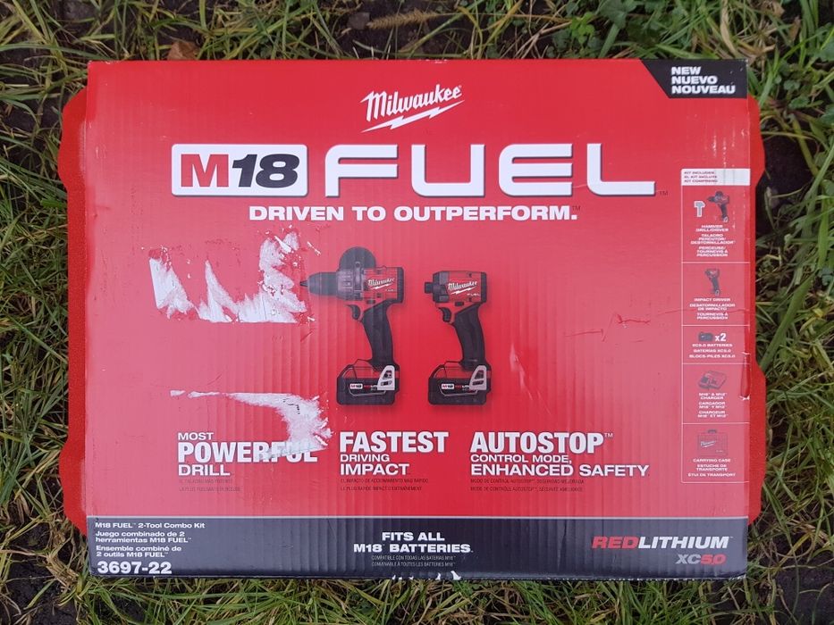 Набор бесщеточных шуруповертов Milwaukee 3697-22 M18 FUEL