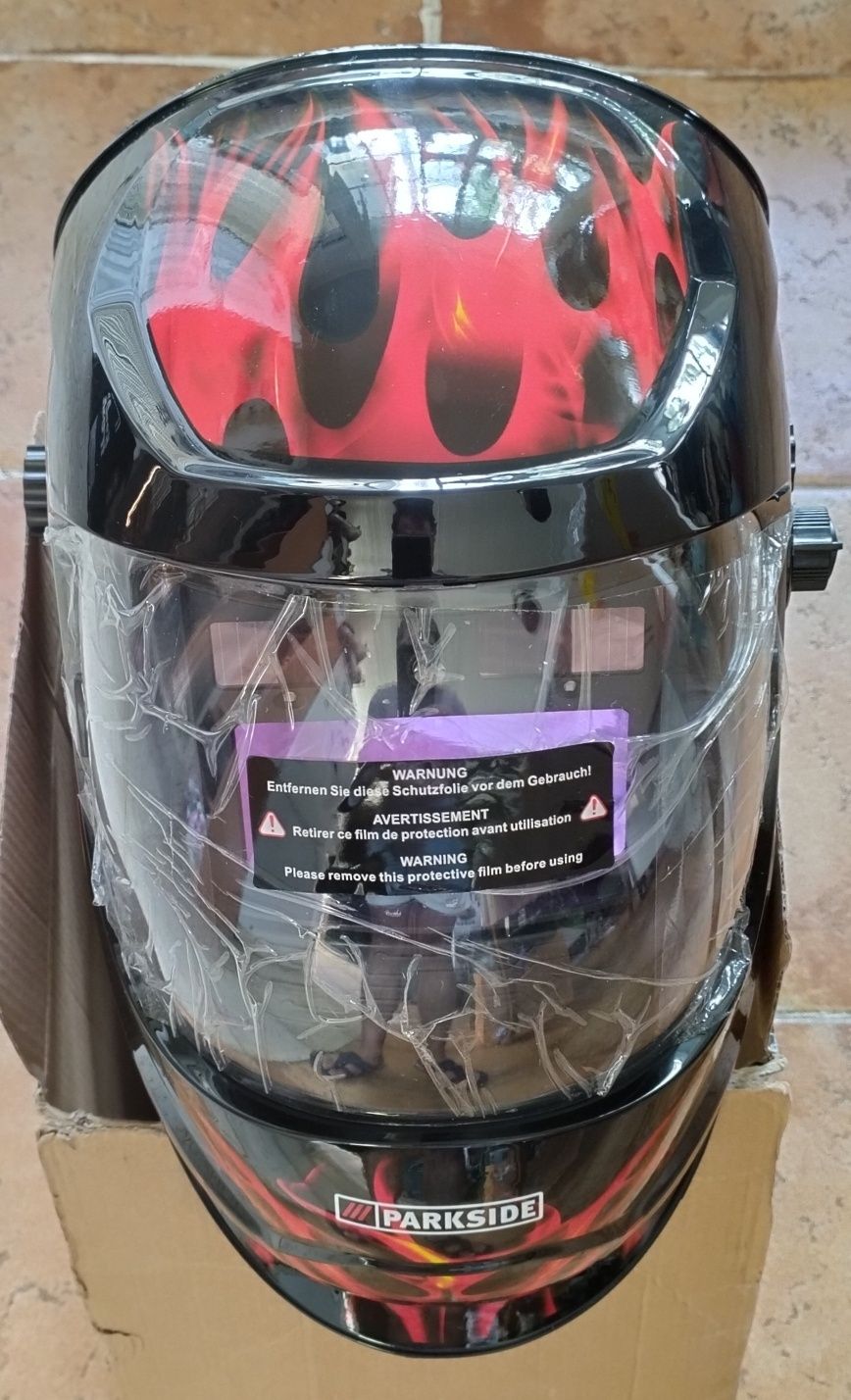 Máscara soldadura automática Parkside