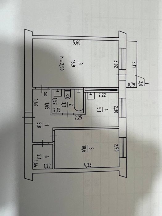 2-кімнатна квартира - Павлоград