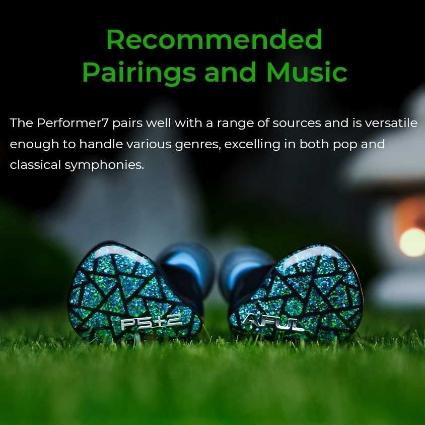 ⇒ AFUL Performer 5+2 (Performer7) - гибридные наушники 2DD+4BA+1Planar