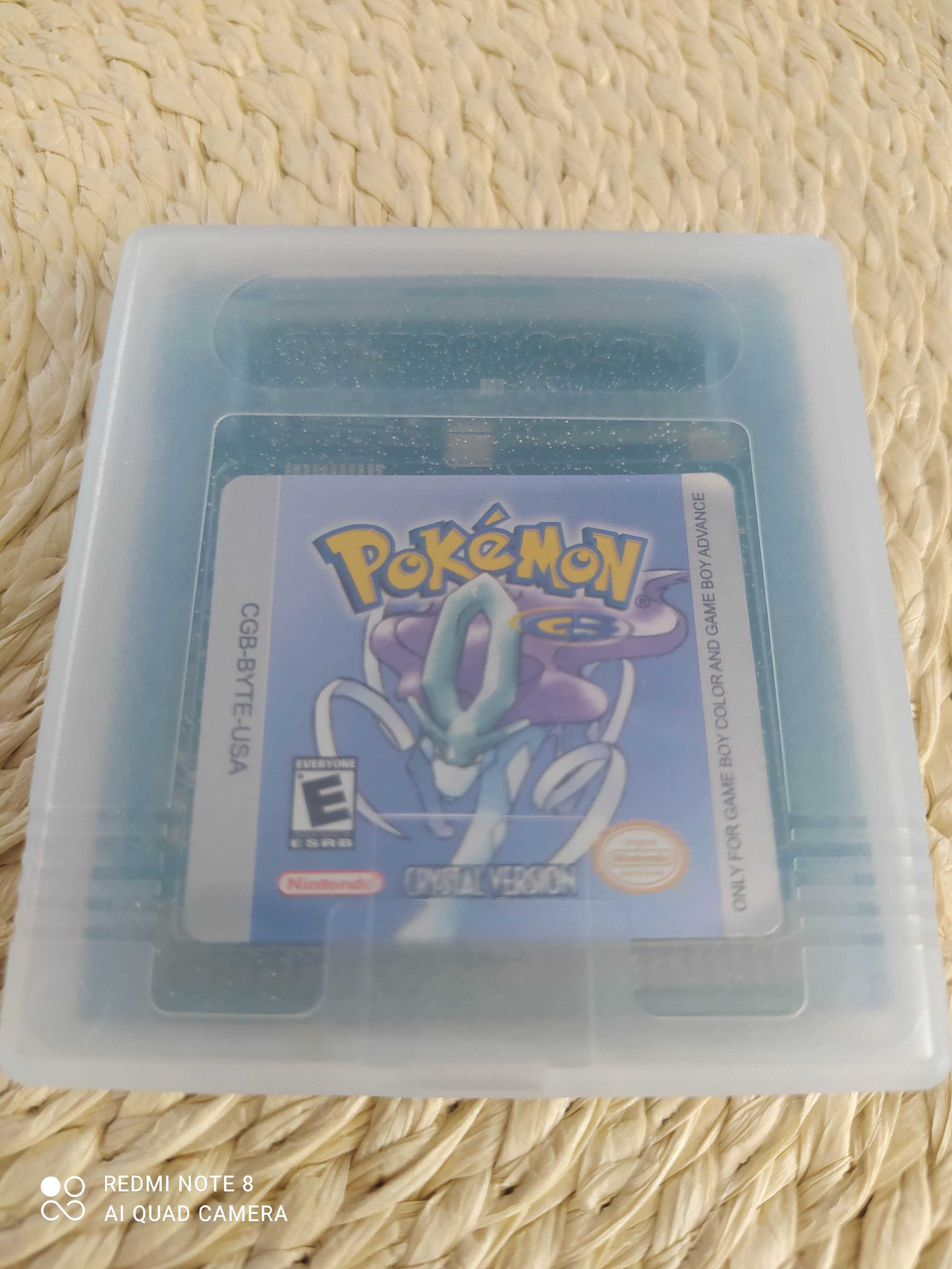Crystal POKEMON GAMEBOY Color/Advance/Sp/Pocket/Classic -Wysyłka do 3h