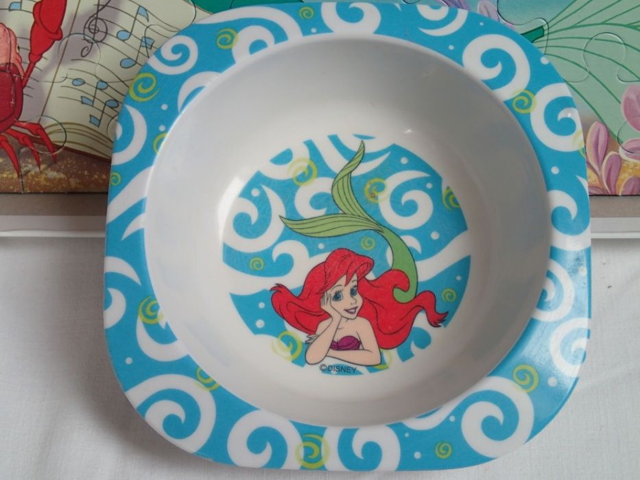 Disney Puzzle Mermaid 35 elem miseczka