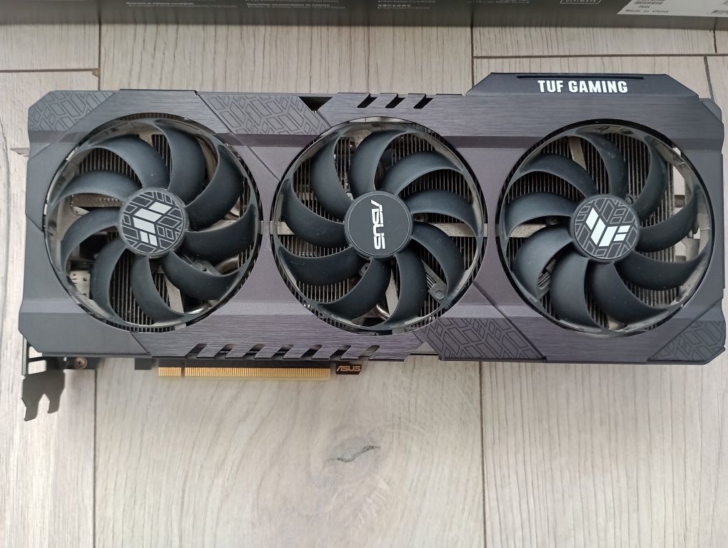Asus tuf gaming rtx 3060 ti karta graficzna jak nowa