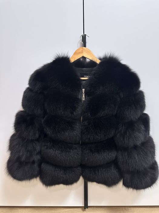 Шуба автоледи з песця