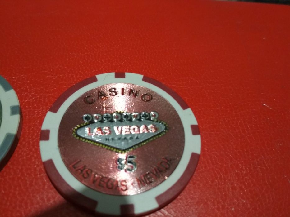 Действующие фишки жетоны Casino Las Vegas Nevada