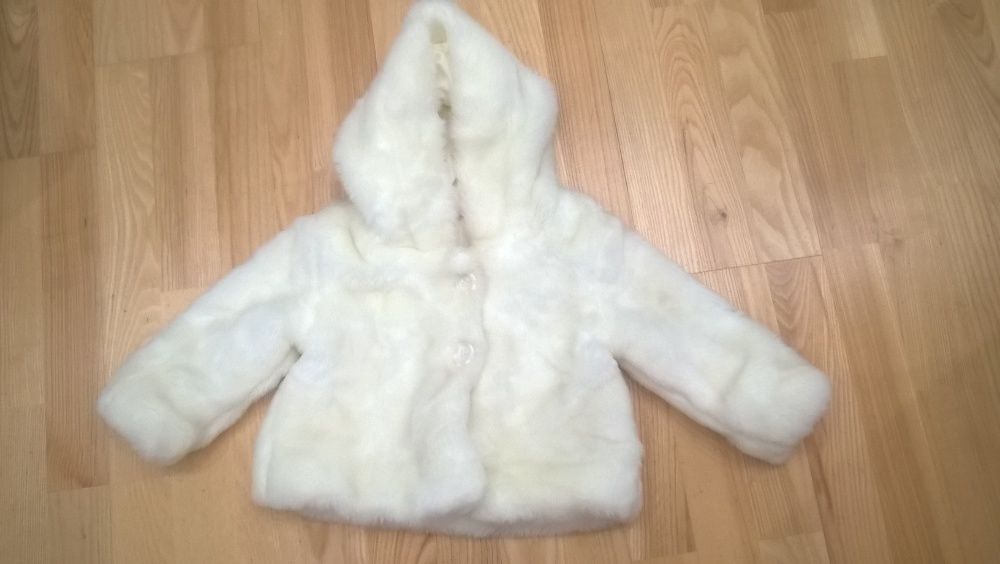 Futro/futerko/kurtkeczka/kurtka zimowa dla dziewczynki firmy Cherokee