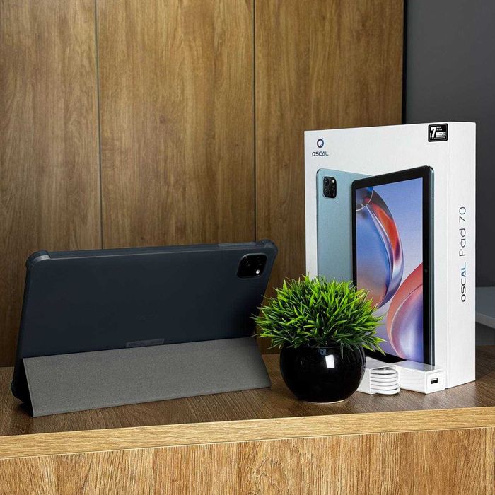Планшет Oscal Pad 70 4/128GB Wi-Fi Gray + чохол, стилус і скло Купити