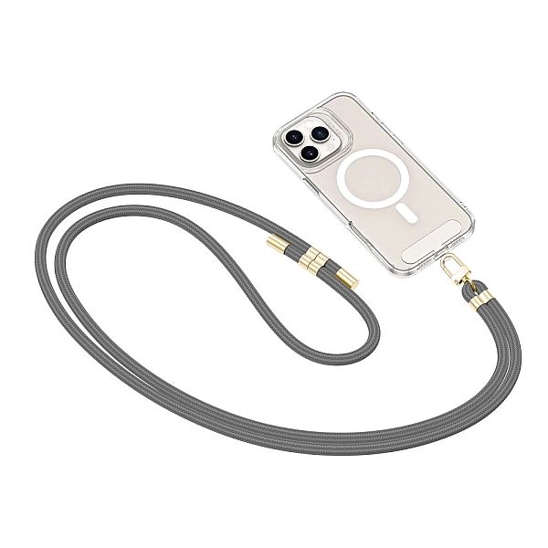 Smycz Tech-Protect C7S Rope Crossbody Strap - szare