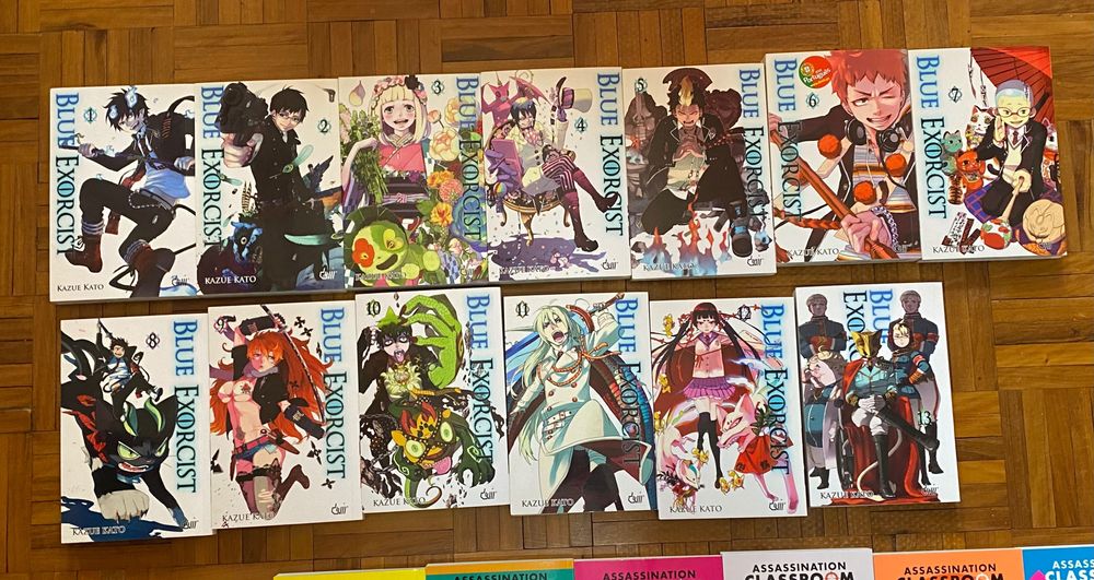 Manga blue exorcist 1-6