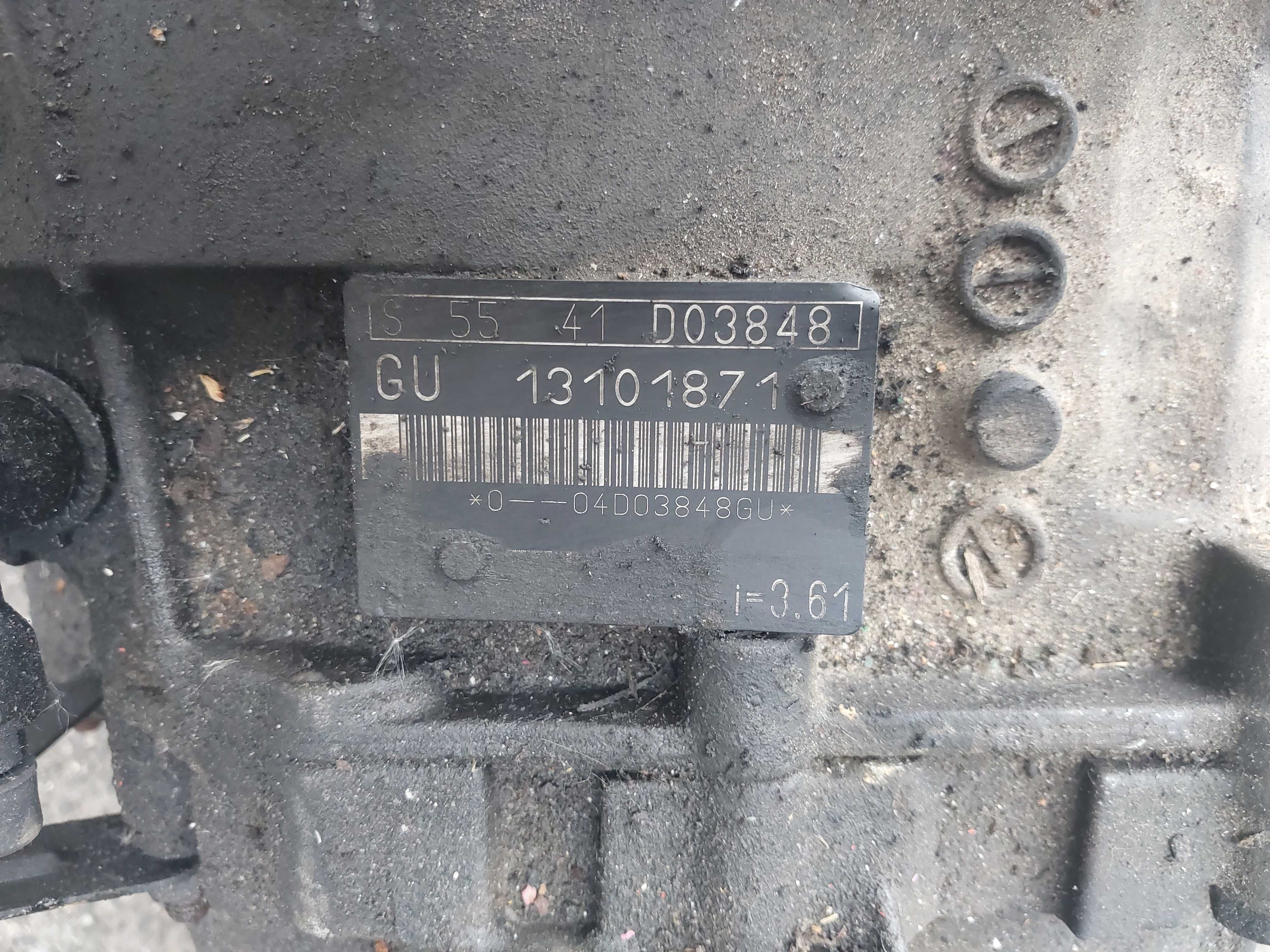Skrzynia biegow opel vectra c signum 2.2 dti  sprawna 131--018--71