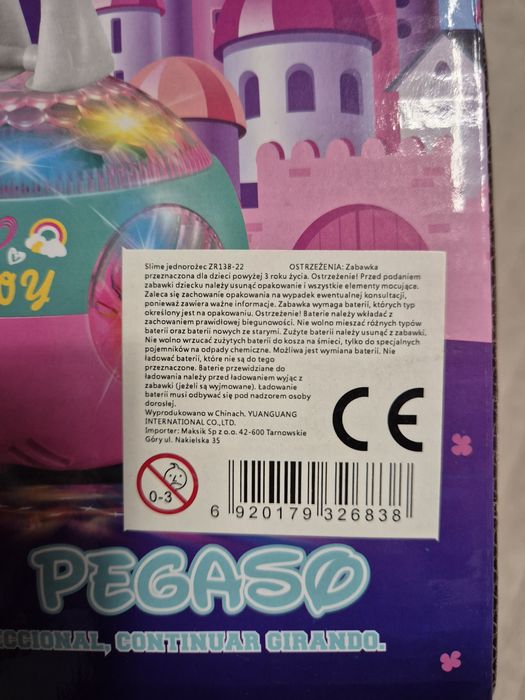 Zabawka interaktywna grająca dla dzieci LED, nowa