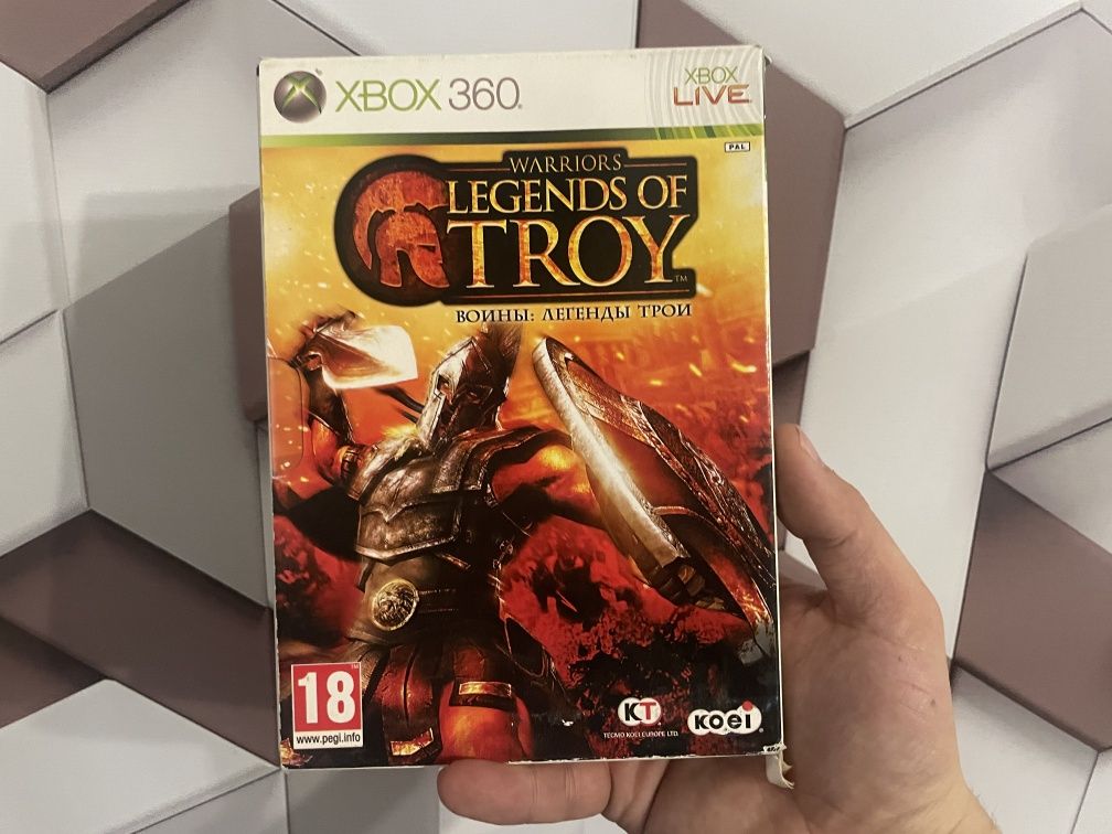 Диск Warriors: Legends of Troy на XBOX 360, One, Series