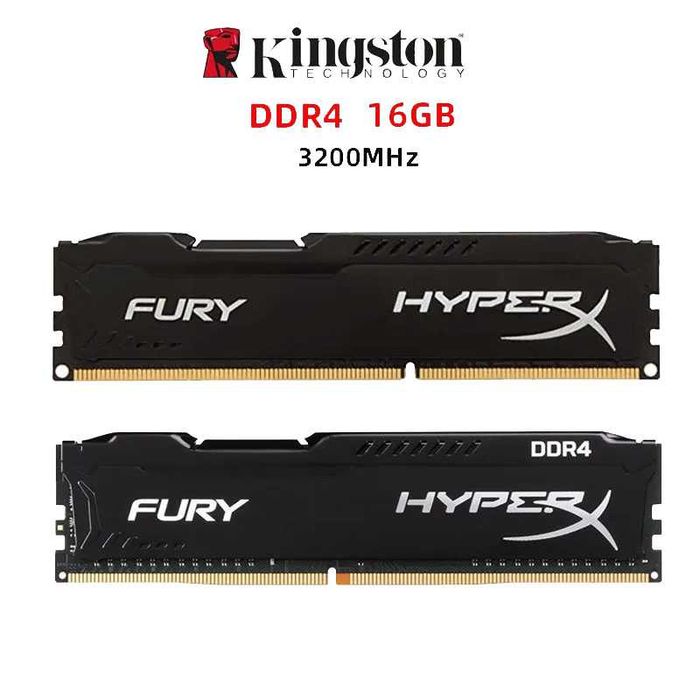 АКЦІЯ‼️ Оперативна пам'ять HyperX Fury 32GB (2x16Gb) DDR4, 3200 MHz
