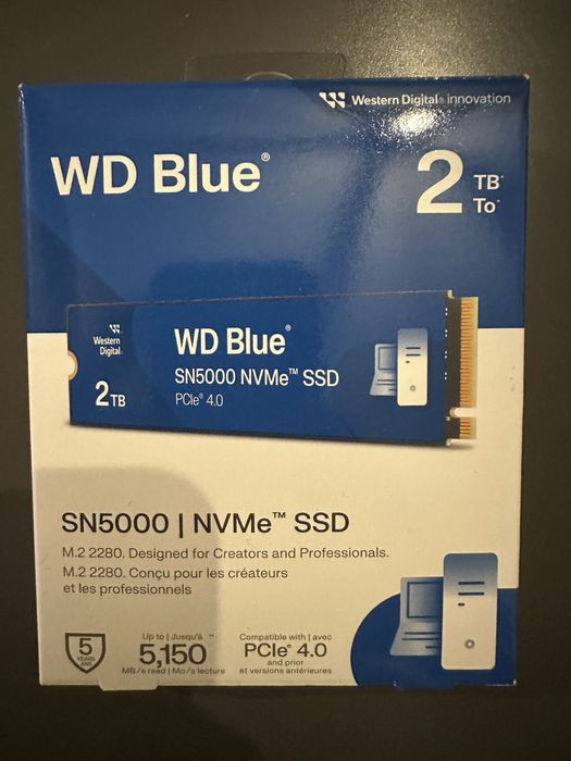 Dysk WD Blue SN5000 SSD 2TB