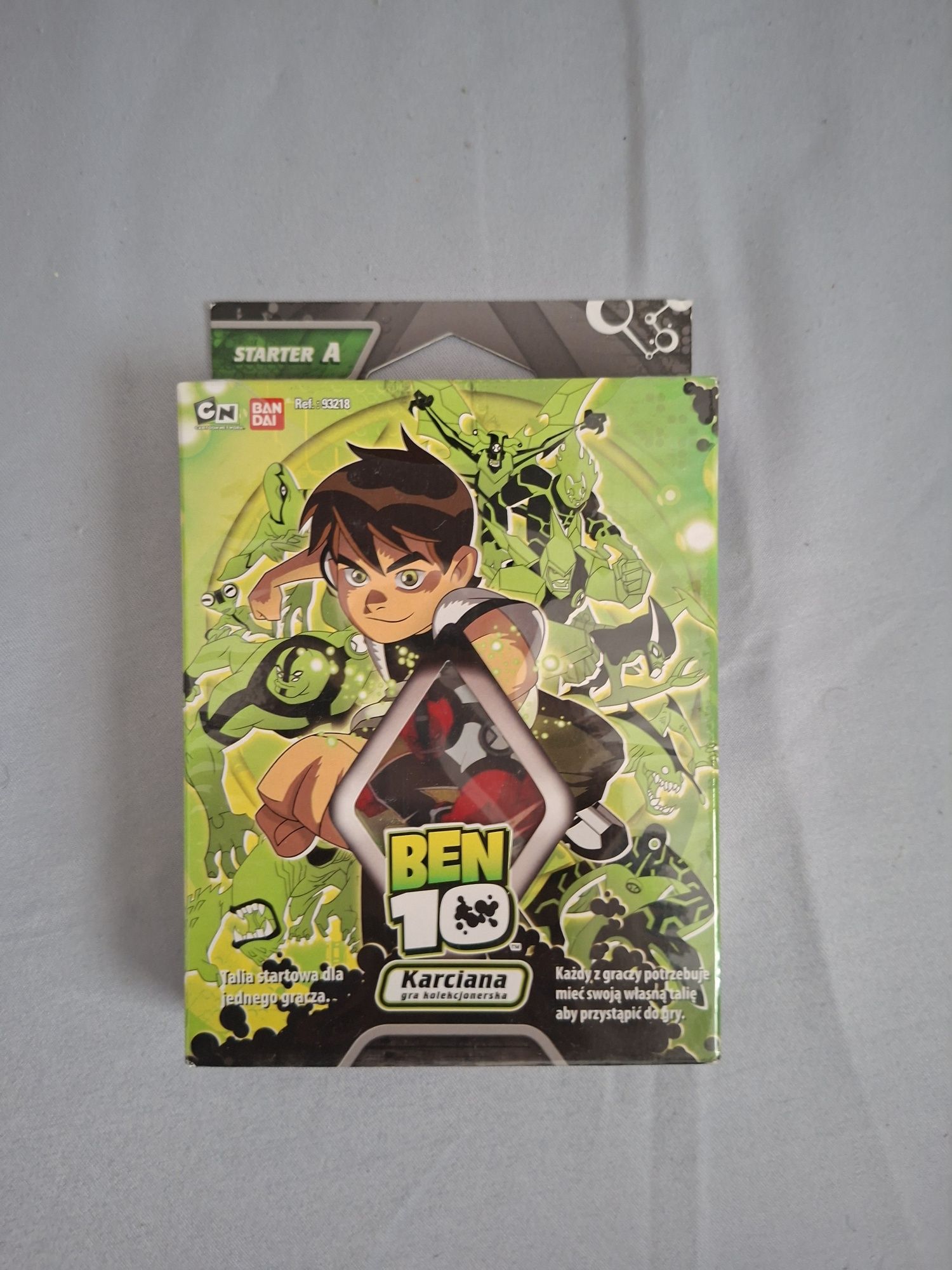 Ben 10 Karciana Gra Kolekcjonerska Bandai - Talia Startowa - Starter A
